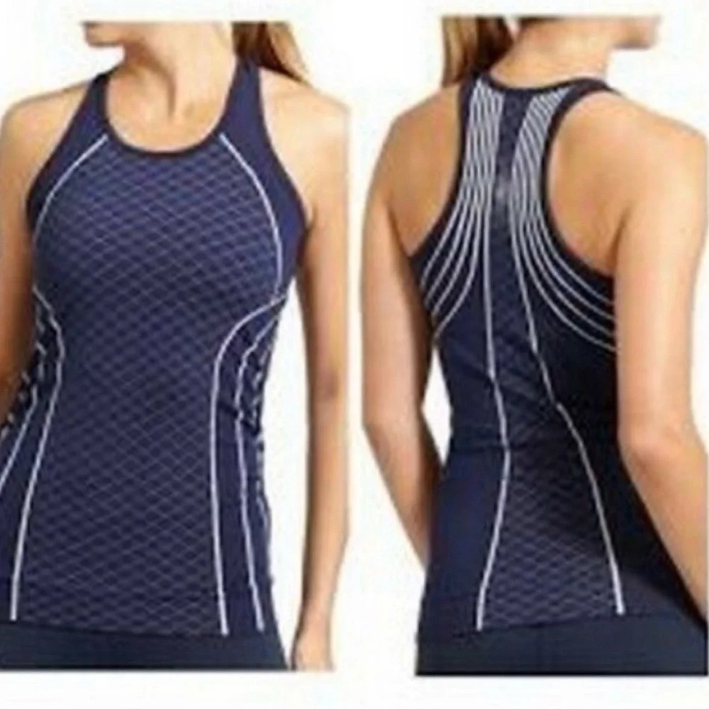 Athleta Finish Fast Line Racerback Top - Picture 7 of 15